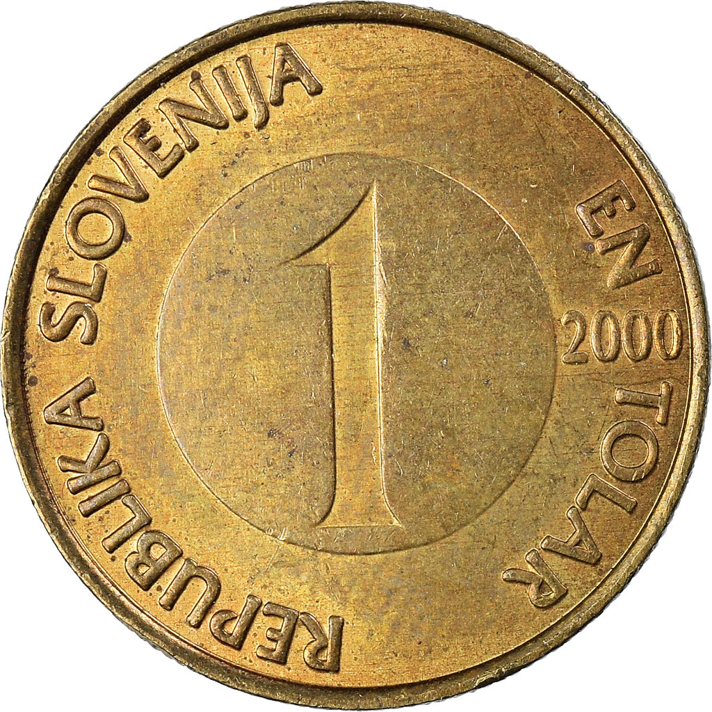 Münze, Slowenien, Tolar, 2000