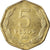 Monnaie, Chili, 5 Pesos, 1999