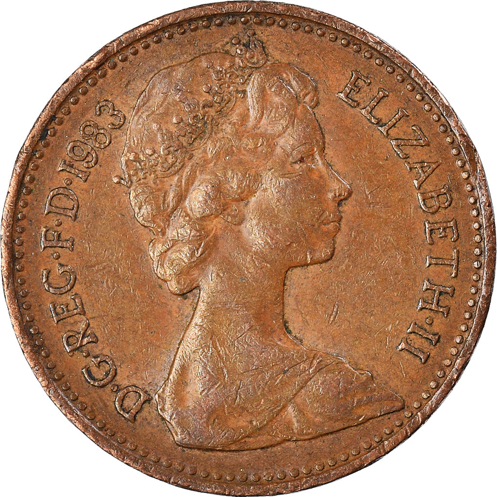 Moneda, Gran Bretaña, Penny, 1983