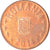 Moeda, Roménia, 5 Bani, 2014, Bucharest, EF(40-45), Aço Cromado a Cobre