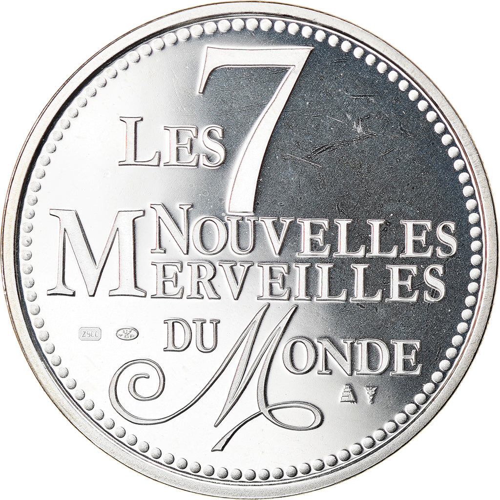 Francia, medaglia, Merveilles du monde, Cité Nabatéenne de Pétra, Arts &