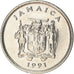 Moeda, Jamaica, Elizabeth II, 5 Cents, 1991, EF(40-45), Aço Niquelado, KM:46a