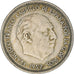 Moeda, Espanha, Caudillo and regent, 25 Pesetas, 1961, EF(40-45), Cobre-níquel