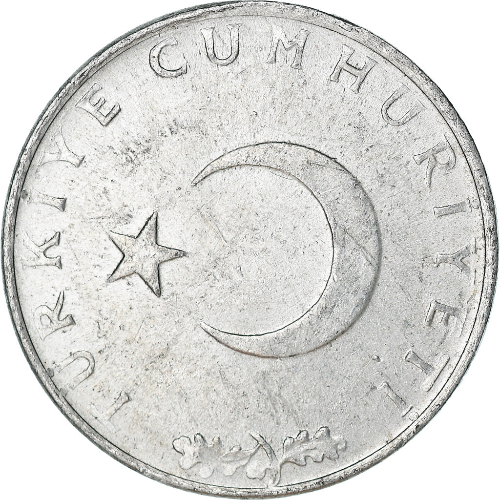Moneta, Turchia, 10 Kurus, 1976, BB, Alluminio, KM:891a