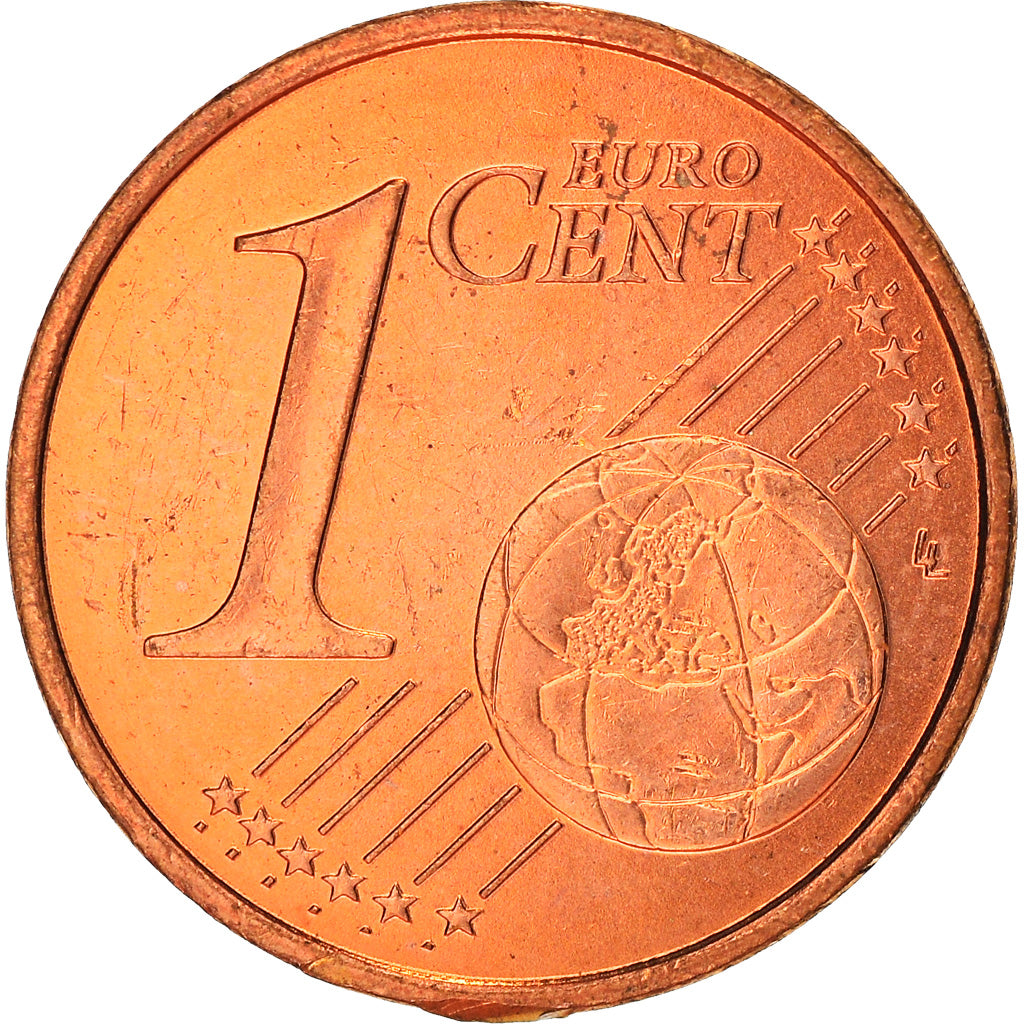 Mónaco, Euro Cent, 2001, Paris, SC, Cobre chapado en acero, KM:167