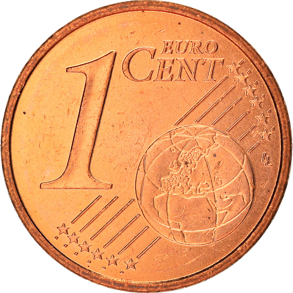 Monaco, Euro Cent, 2001, Paris, MS(63), Copper Plated Steel, KM:167