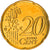 Monaco, 20 Euro Cent, 2001, Paris, MS(63), Brass, KM:171