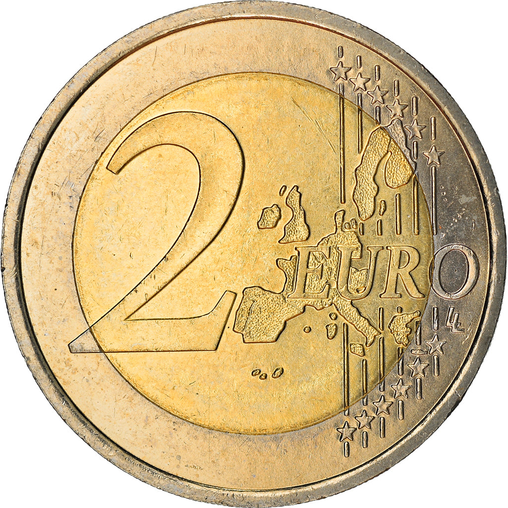 Monaco, 2 Euro, 2001, Paris, MS(63), Bi-Metallic, KM:174