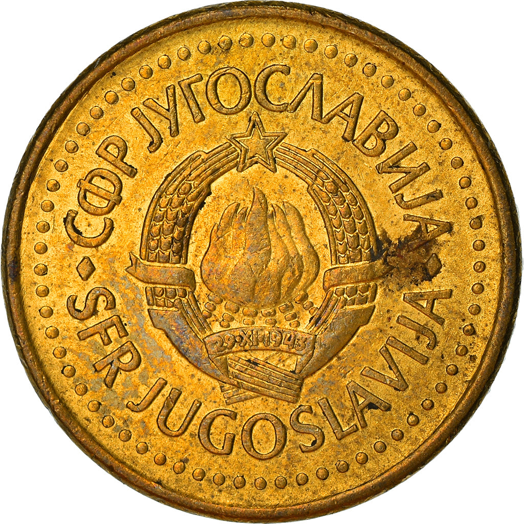 Moneta, Iugoslavia, 20 Para, 1990, BB, Ottone, KM:140