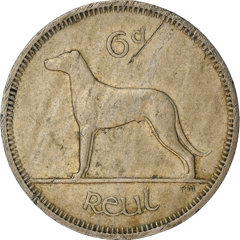 Monnaie, IRELAND REPUBLIC, 6 Pence, 1969, TTB, Copper-nickel, KM:13a