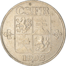 Münze, Tschechoslowakei, 50 Haleru, 1992, SS, Copper-nickel, KM:144