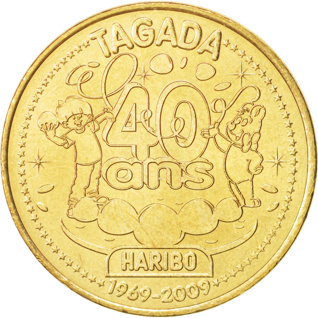 Moneda, Otras monedas, Token, 2009, SC, Aluminio y cuproníquel