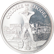 Francia, medaglia, Merveilles du monde, Colosse de Rhodes, Arts & Culture, FDC