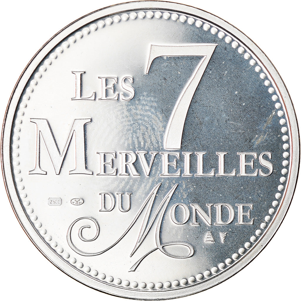 Francia, medaglia, Merveilles du monde, Colosse de Rhodes, Arts & Culture, FDC