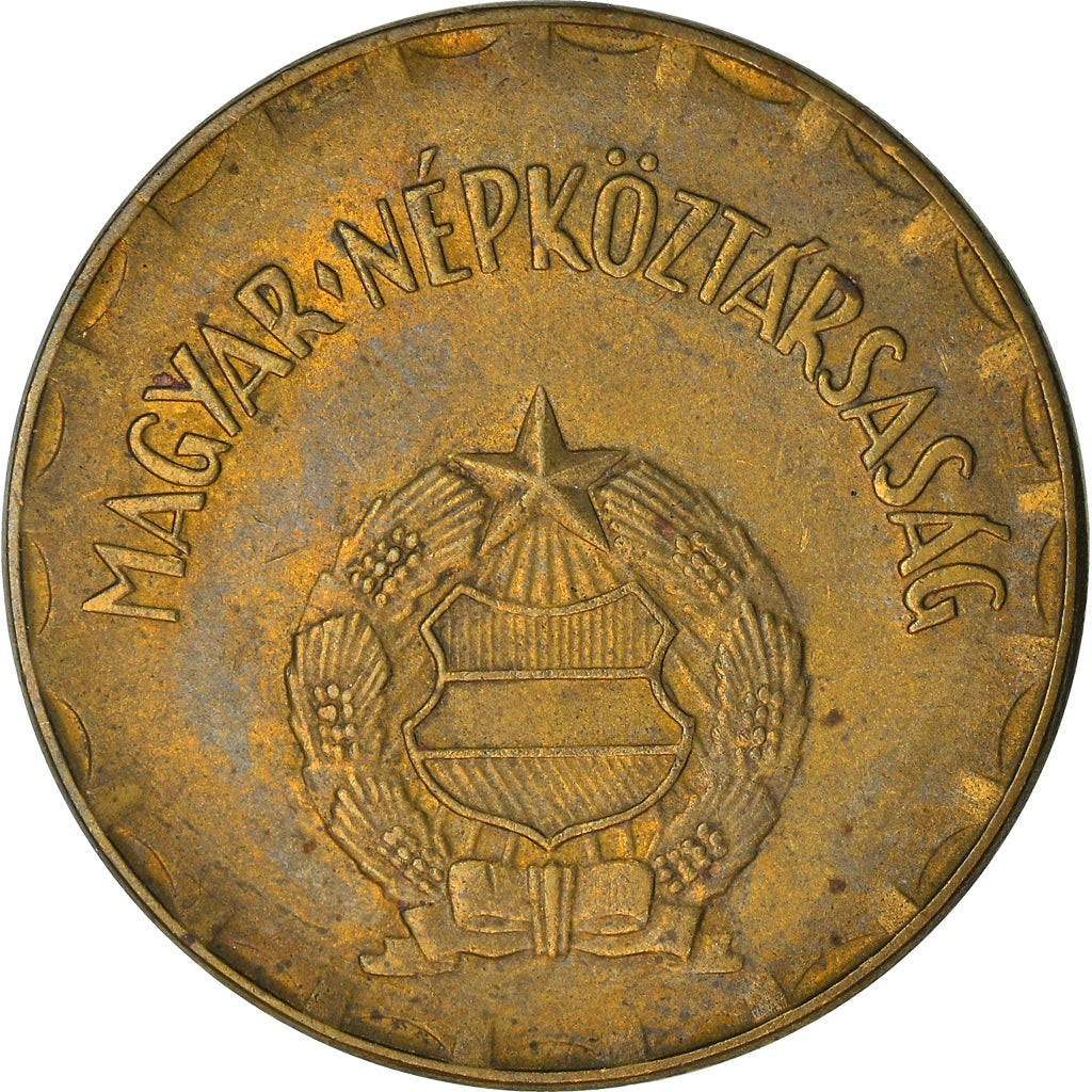 Munten, Hongarije, 2 Forint, 1977, Budapest, ZF, Tin, KM:591
