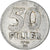 Moneta, Ungheria, 50 Fillér, 1976, Budapest, MB+, Alluminio, KM:574