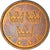 Moneda, Suecia, Carl XVI Gustaf, 50 Öre, 2008, MBC, Bronce, KM:878