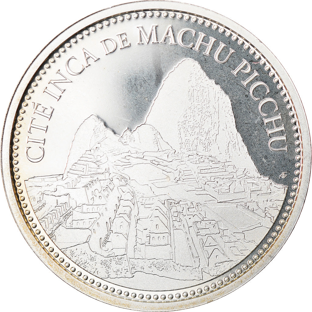 France, Médaille, Merveilles du monde, Cité Inca de Machu Picchu, Arts &