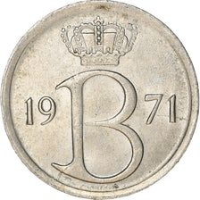 Coin, Belgium, Baudouin I, 50 Centimes, 1971, Brussels, EF(40-45), Bronze