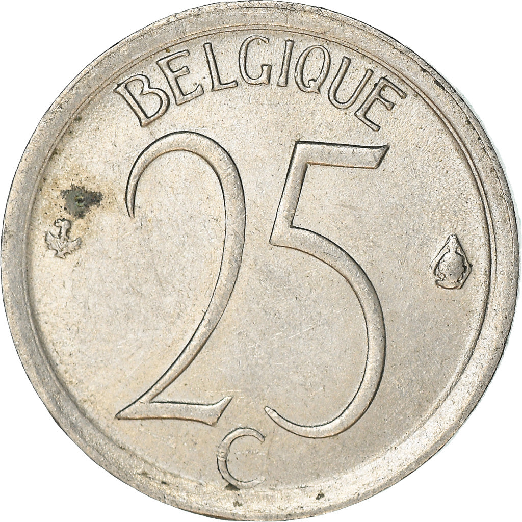 Coin, Belgium, Baudouin I, 50 Centimes, 1971, Brussels, EF(40-45), Bronze