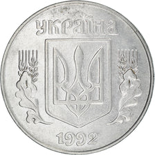 Monnaie, Ukraine, 5 Kopiyok, 1992, TTB, Stainless Steel, KM:7