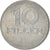 Moneta, Ungheria, 10 Filler, 1975, Budapest, BB, Alluminio, KM:572