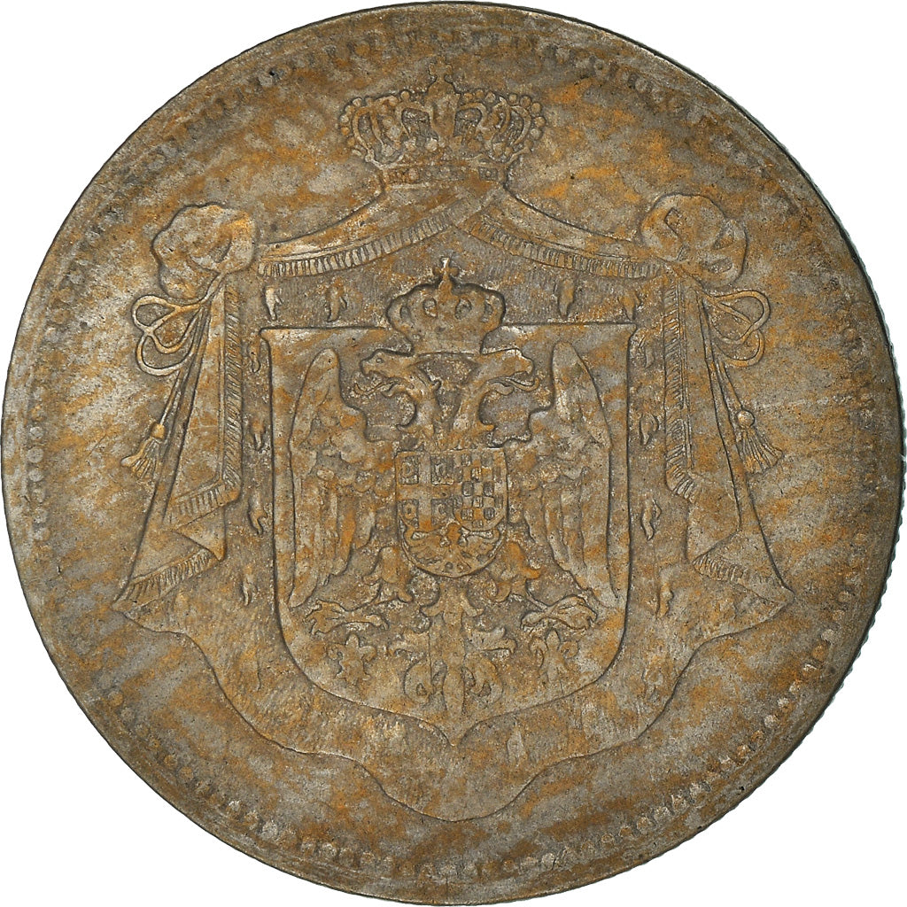 Moneta, Iugoslavia, Petar I, 25 Para, 1920, BB, Nichel-bronzo, KM:3