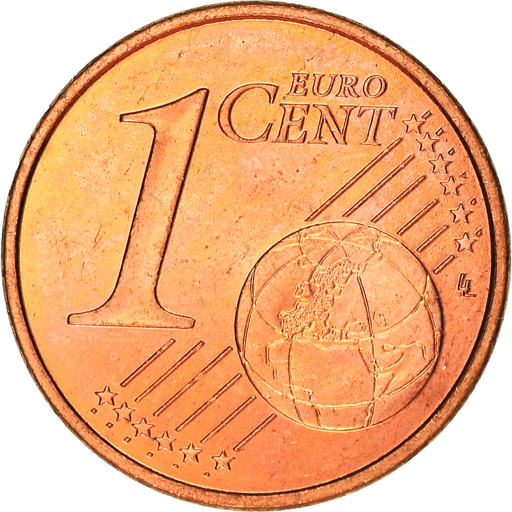 Mónaco, Euro Cent, 2001, Paris, SC, Cobre chapado en acero, KM:167