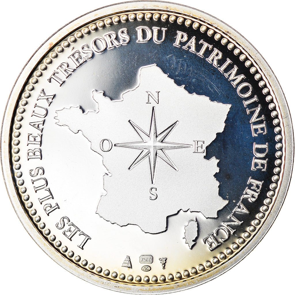 France, Medal, Cathédrale de Reims, Arts & Culture, MS(65-70), Silver
