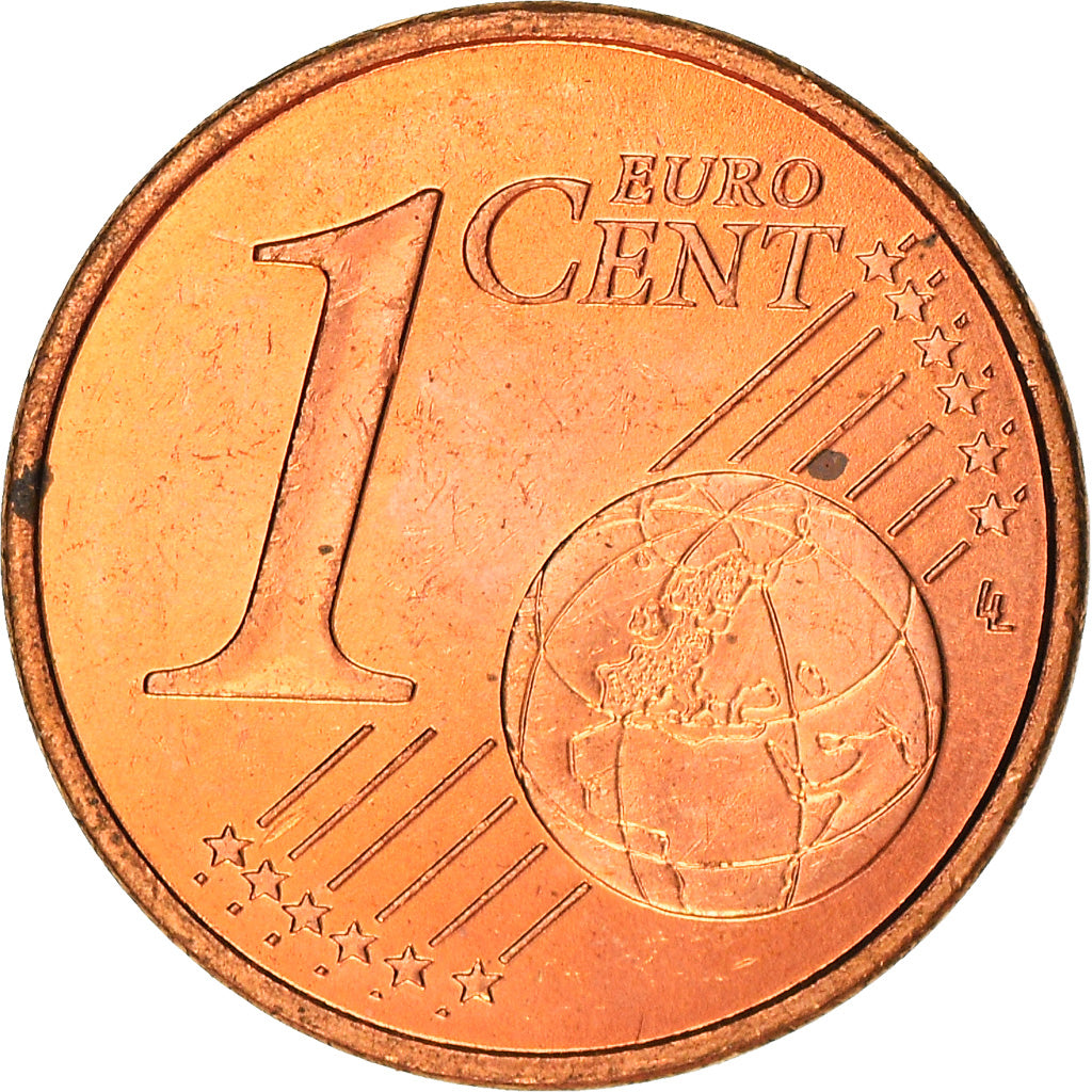 Mónaco, Euro Cent, 2001, Paris, SC, Cobre chapado en acero, KM:167