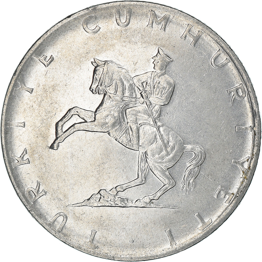 Coin, Turkey, 5 Lira, 1974, EF(40-45), Stainless Steel, KM:905
