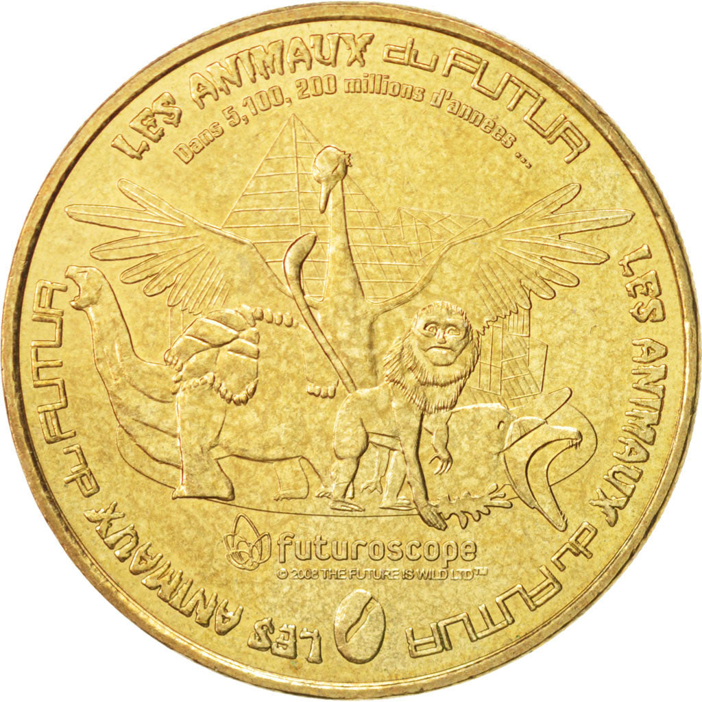 Moneda, Otras monedas, Token, 2008, SC, Aluminio y cuproníquel