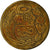 Moneta, Peru, Sol, 1961, Lima, EF(40-45), Mosiądz, KM:222