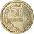 Monnaie, Pérou, 50 Centimos, 1994, Lima, TTB, Copper-Nickel-Zinc, KM:307.1