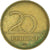 Moeda, Hungria, 20 Forint, 1995