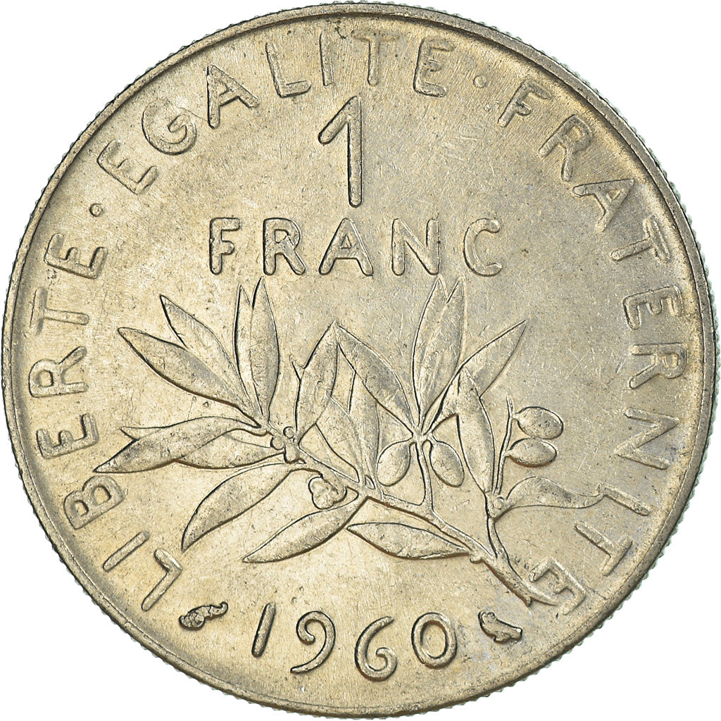 Moneta, Francja, Franc, 1960