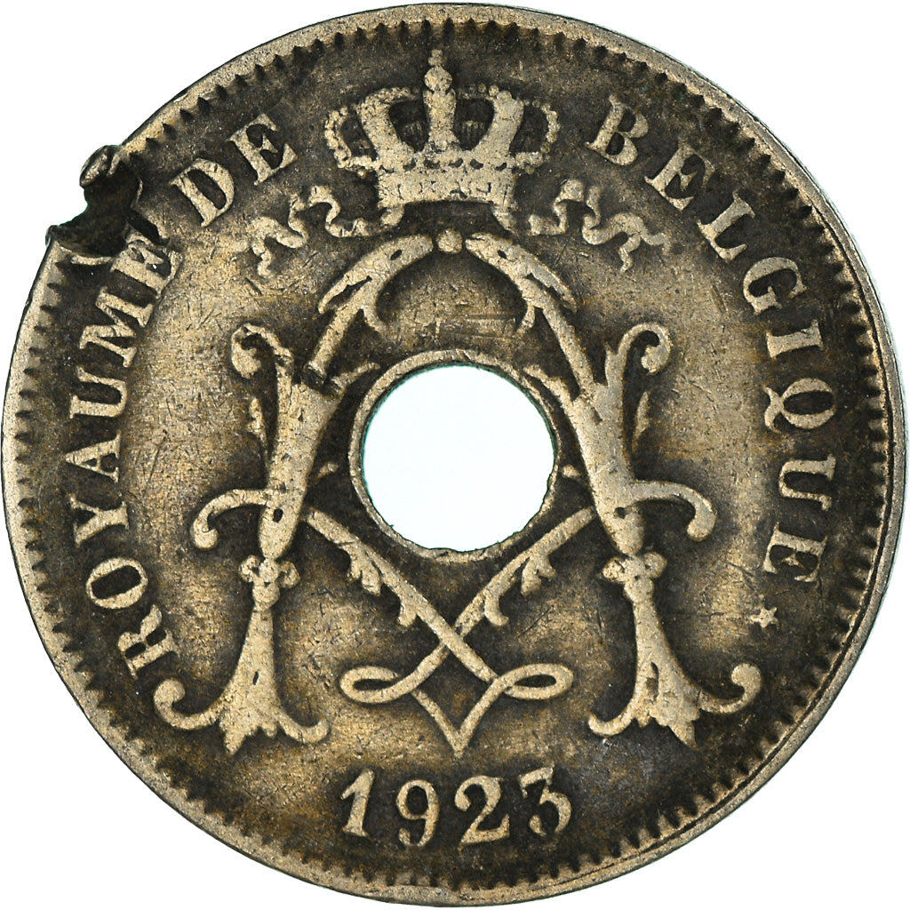 Moneda, Bélgica, 10 Centimes, 1923