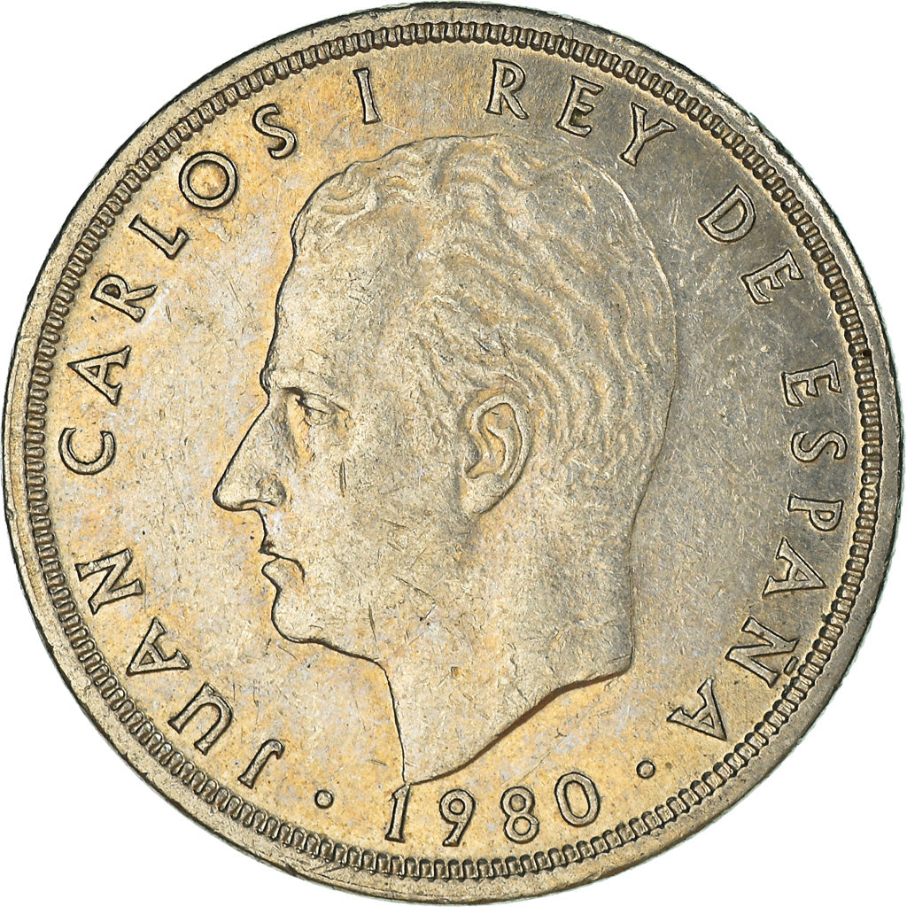 Hiszpania, 5 Pesetas, 1980 (80)