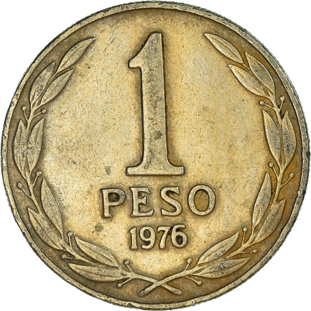 Moneta, Chile, Peso, 1976