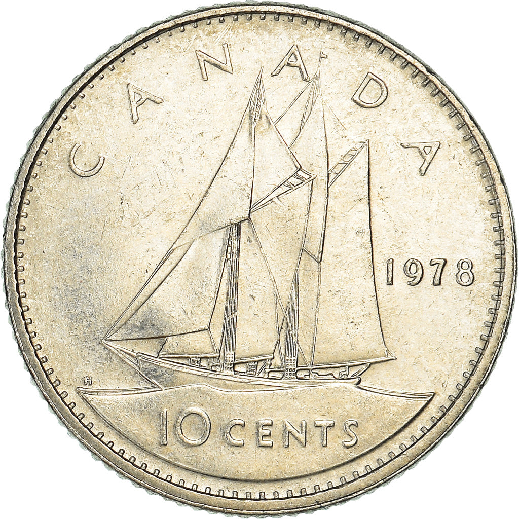 Moneta, Canada, 10 Cents, 1978