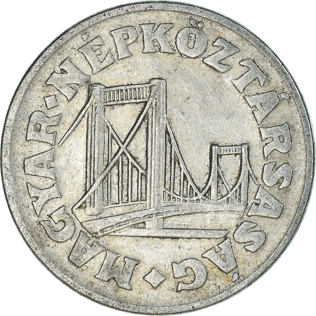 Moeda, Hungria, 50 Fillér, 1982