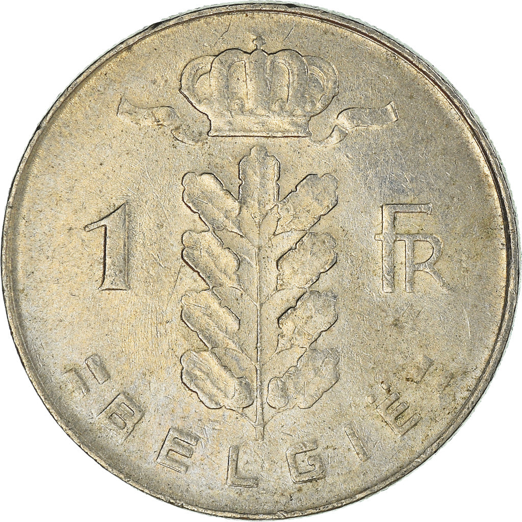 Monnaie, Belgique, Franc, 1976