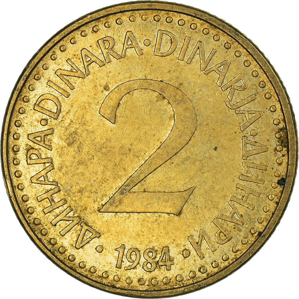 Moneta, Iugoslavia, 2 Dinara