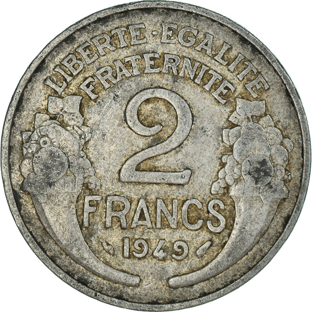 Coin, France, 2 Francs, 1949