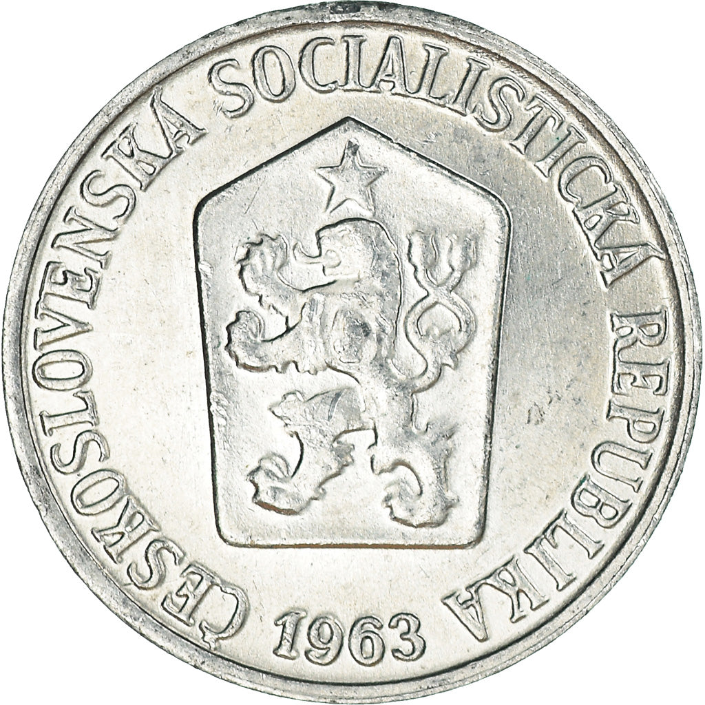 Moneta, Cecoslovacchia, Haler, 1963