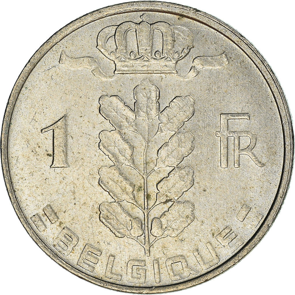 Münze, Belgien, Franc, 1980