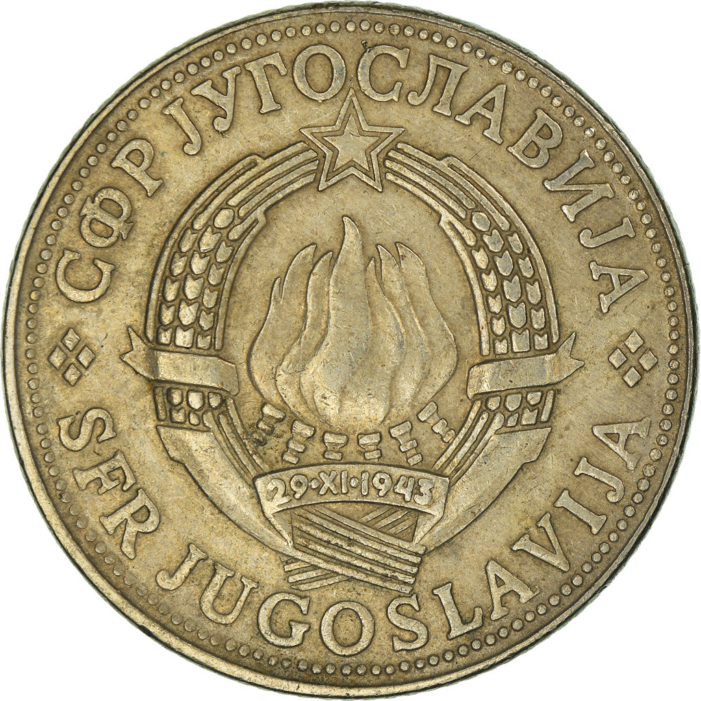 Munten, Joegoslaviëe, 10 Dinara, 1981