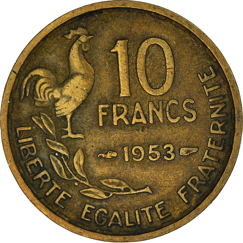 Münze, Frankreich, 10 Francs, 1953