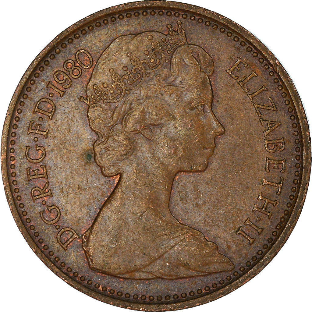 Moneta, Gran Bretagna, New Penny, 1980