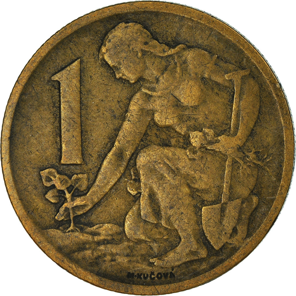Moneda, Checoslovaquia, Koruna, 1967
